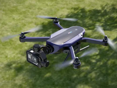 Drone 3D Model 3d drone drone 3d model product modeling productrendering