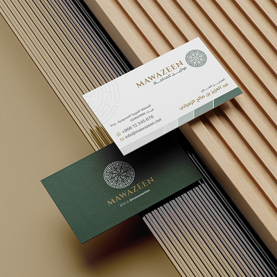 Mawazeen Lawfirm Business card arabic branding business card business card design design graphic design law logo lawfirm lawfirm branding lawyer brand logo logo design logos mockup mohammadfarik typography