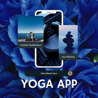 Yoga app branding design graphic design illustration