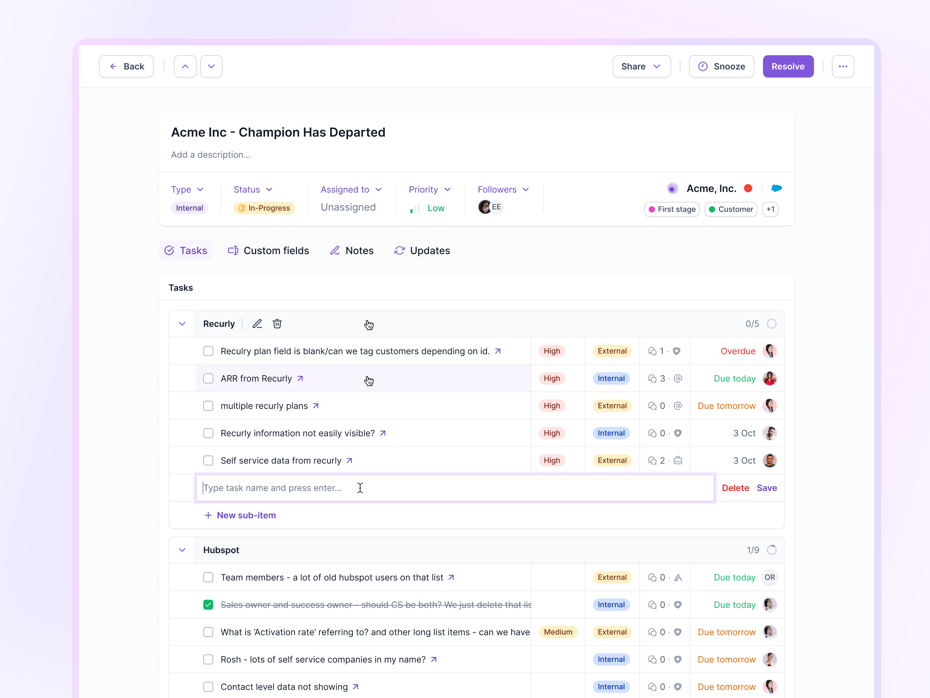 Reworked tasks table apollo checkbox crm excel hubspot interaction lusha notion outreach salesforce salesloft salesnavigator table task list task table tasks todo todo list workflow zoominfo
