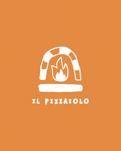 Il Pizzaiolo animation art branding design designer fire food graphic design illustration logo logotype oven pizza typography ui ux vector website