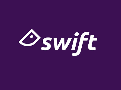 Swift bird branding icon logo swift