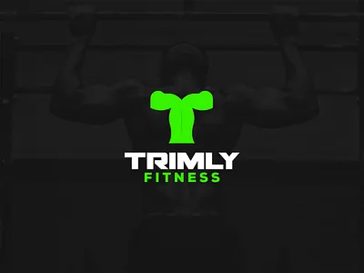 TRIMLY | FITNESS LOGO branding fitness fitness logo fitness logo design graphic design gym gym logo gym logo design logo logo design trimly trimly fitness logo trimly fitness logo design trimly logo