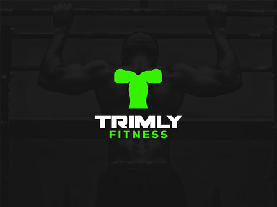 TRIMLY | FITNESS LOGO branding fitness fitness logo fitness logo design graphic design gym gym logo gym logo design logo logo design trimly trimly fitness logo trimly fitness logo design trimly logo