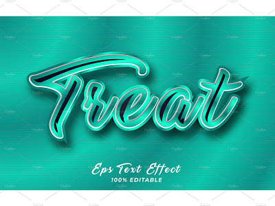 Ediatable 3D Text Effect Style