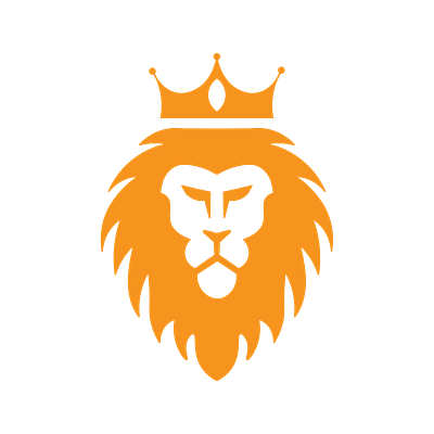 lion logo animal animation branding graphic design king lion logo motion graphics ui