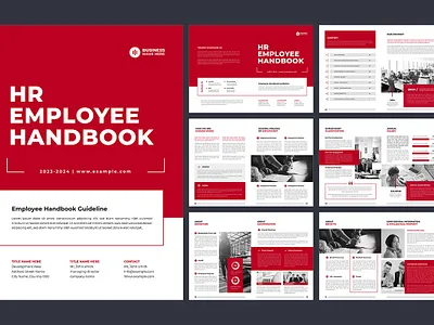 Hr Employee Handbook. booklet brochure graphic design handbook hr hr employee hr handbook motion graphics