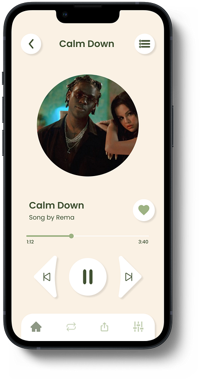 music player app design app ui appui daily ui dailyui figma music player ui