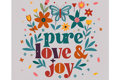 pure love illustration branding graphic design illustration logo vector