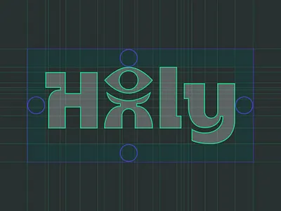 🍃 HXLY - CBD Branding Project brand branding cbd eye graphic design green hxly joint logo marijuana tribal vector