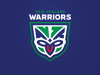 New Zealand Warriors branding league logo motion graphics new rugby warriors zealand