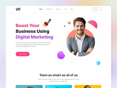 Business Website Design agency boost branding business optimization content strategy design agency digital agency website digital marketing website digital website design email marketing hero banner landing page marketing design promotion seo seo agency website boost website project