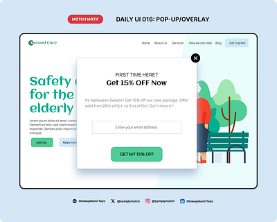 Daily UI 016: Pop-up/Overlay app daily ui dailyui dailyuichallenge design designer graphic design illustration ui ui design ux uxui design