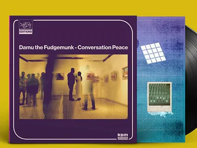 Damu the Fudgemunk - Conversation Peace: Pack shot 1. branding design graphic design illustration logo typography vector