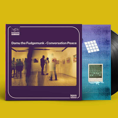 Damu the Fudgemunk - Conversation Peace: Pack shot 1. branding design graphic design illustration logo typography vector