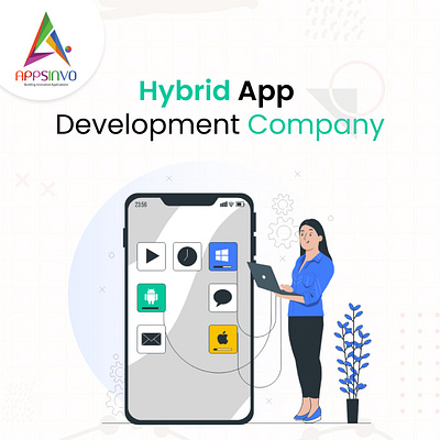 Best Hybrid App Development Company in Copenhagen - Appsinvo branding graphic design logo motion graphics