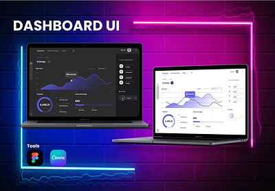 Dashboard UI app branding design graphic design illustration typography ui ux webdesign