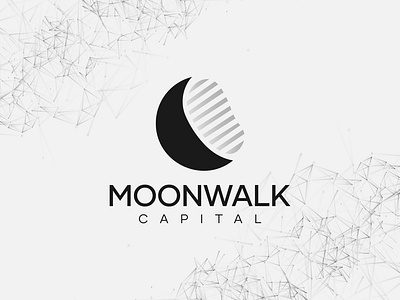 MoonWalk v2 - Logo Design blockchain business logo capital corporate identity creative financial foot print investment logo design minimalist modern modern logo moon moonwalk nft simple simple logo startup logo vector