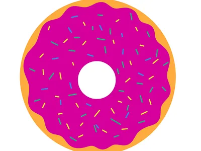 donut design donut food illustration