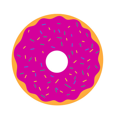 donut design donut food illustration