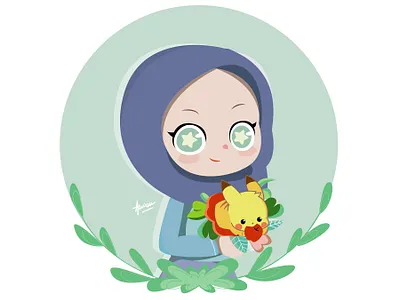 Nai! adobe animation character design design digital art digital illustration digital paint graphic design icon illustration