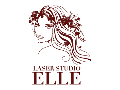 LASER STUDIO ELLE animation branding design illustration intro logo logoanimation motion graphics outro ui