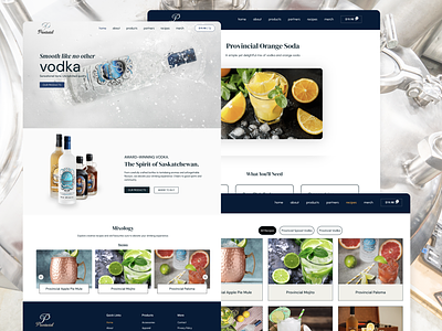 Vodka Company Study branding ecommerce elementor graphic design small business ux vodka web design wordpress