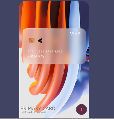 transparent card design card design ui ux