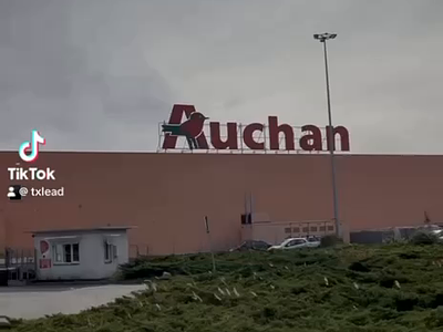 VFX project for Auchan 3d animation ar graphic design motion graphics smm vfx