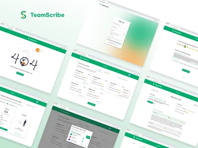Tech SaaS tool | Web app anonymous desktop green mobile saas tech ui web design website