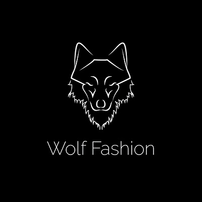 Logo design and branding of Wolf Fashion 🐺 bran graphic design logo