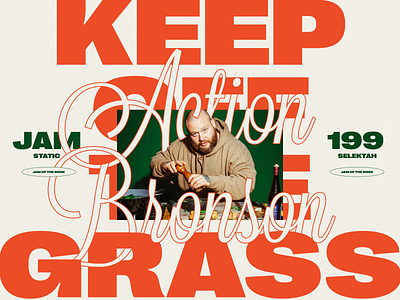 Jam of the Week | 199 2010s hip hop action bronson branding britton stipetic collage design food graphic design hip hop illustration jam of the week jam of the week 199 keep off the grass music rogue studio typography typography poster ui web website