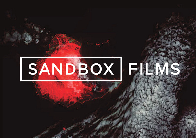 Sandbox Films branding graphic design identity logo design typography