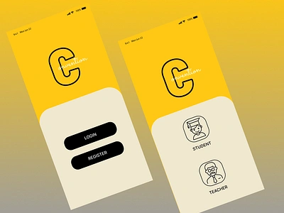 Convention app design graphic design ui ux