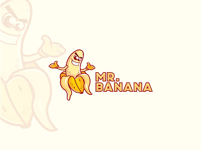 Banana Logo banana banana logo design food logo fruits logo