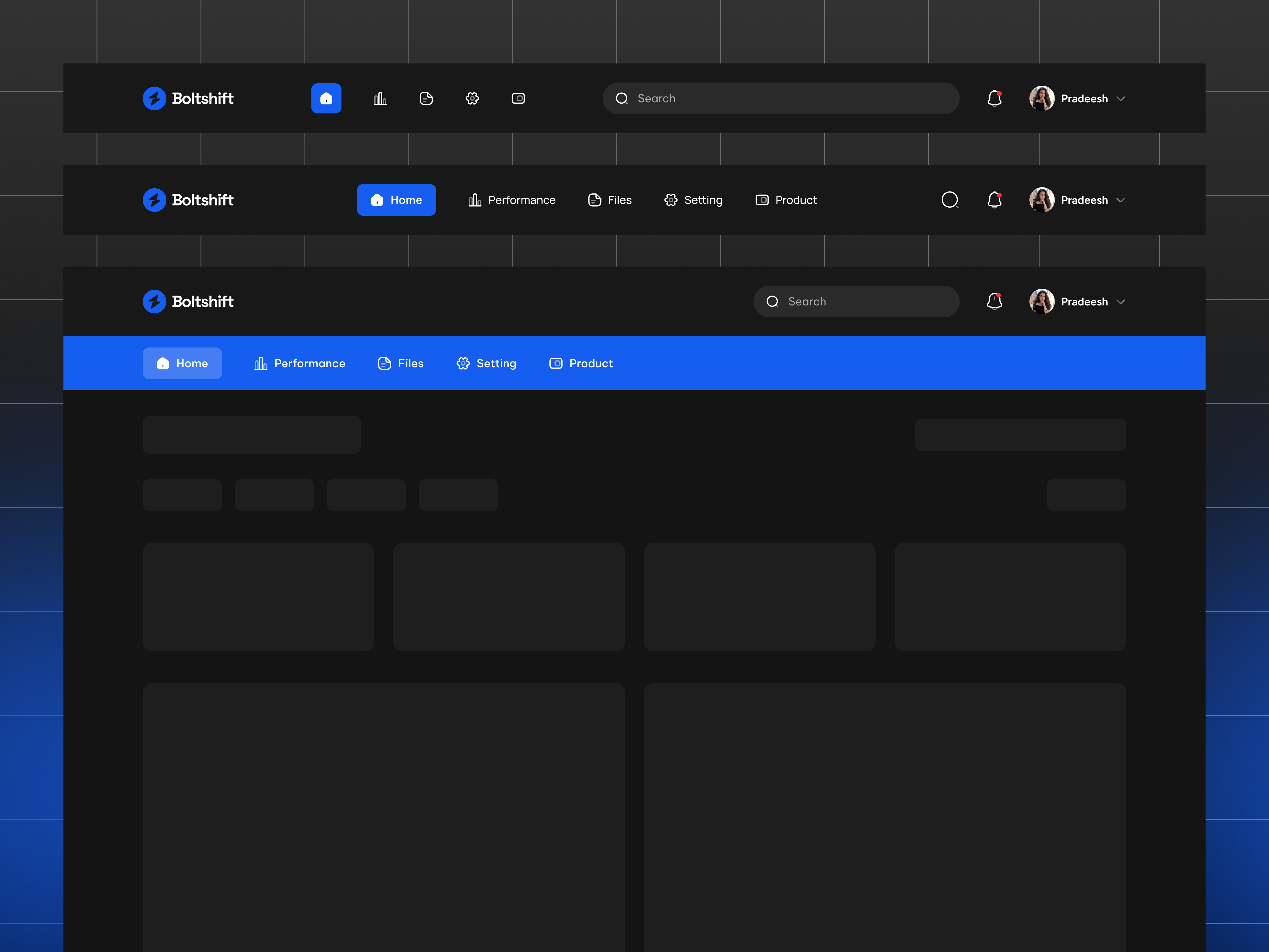 Top Navigation Menu components design menu bar navigation menu product design top navigation top navigation menu bar ui design ui designs