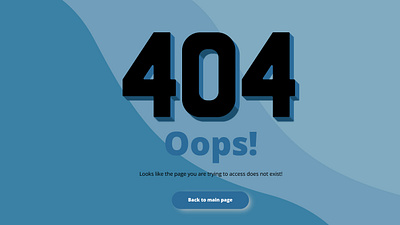 404 error page 404 dailyui graphic design page design ui webdesign