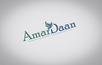 AmarDaan Logo Design 2023 branding creative design graphic design logo minimal