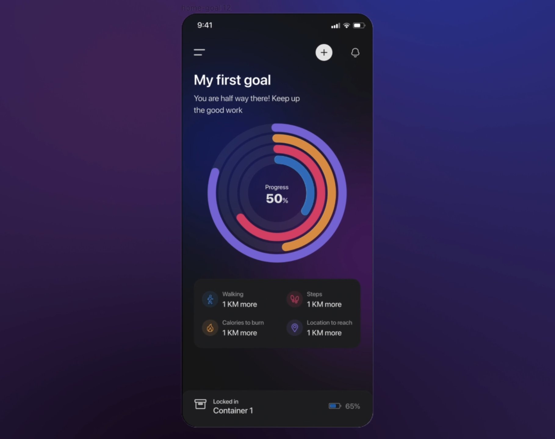 Health and fitness app animation application clean color concept design fitnessapp frame icon idea illustration minimal mobapp motion graphics simple timelapse ui uidesign uidesignidea video
