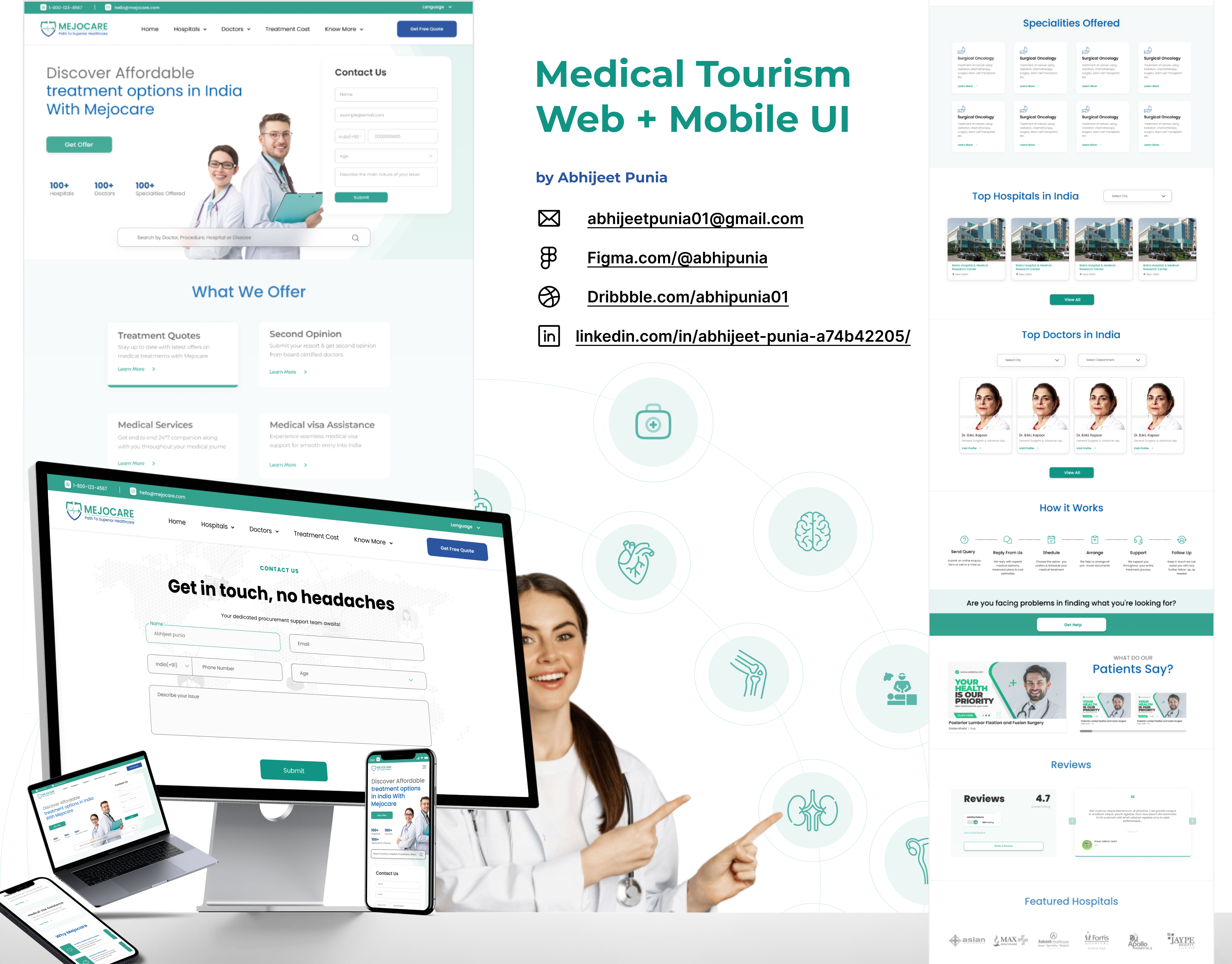 tourism website UI!! | Abhijeet punia abhijeet punia best blog color cool design doctor dribbble figma green hospital medical mobile ui modern redesign top travel ui ui design web ui