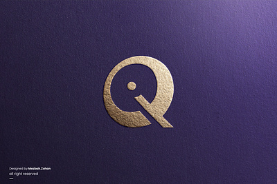 iQ logo | iQ letter mark | iQ icon brand design brand identity branding i icon i logo iq iq icon iq logo logo mezbah zohan modern logo