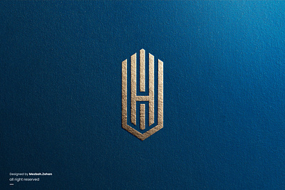 H logo | H letter mark | H icon best logo best logo 2023 brand brand design brand identity branding design h icon h letter h logo logo mezbah zohan modern h real estate logo