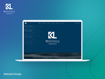 Klettenberg - Website design for building company building company website figma ui user experience design user interface design ux web design website