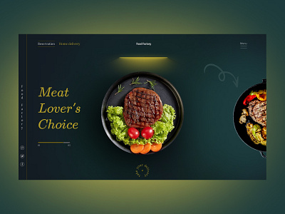 Restaurant Website app app design design ui ux webdesign website