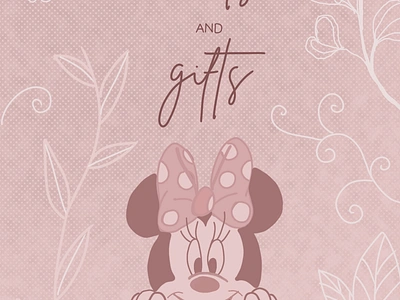 Minnie Mouse Party birthday party boho girly graphic design minnie mouse pink procreate