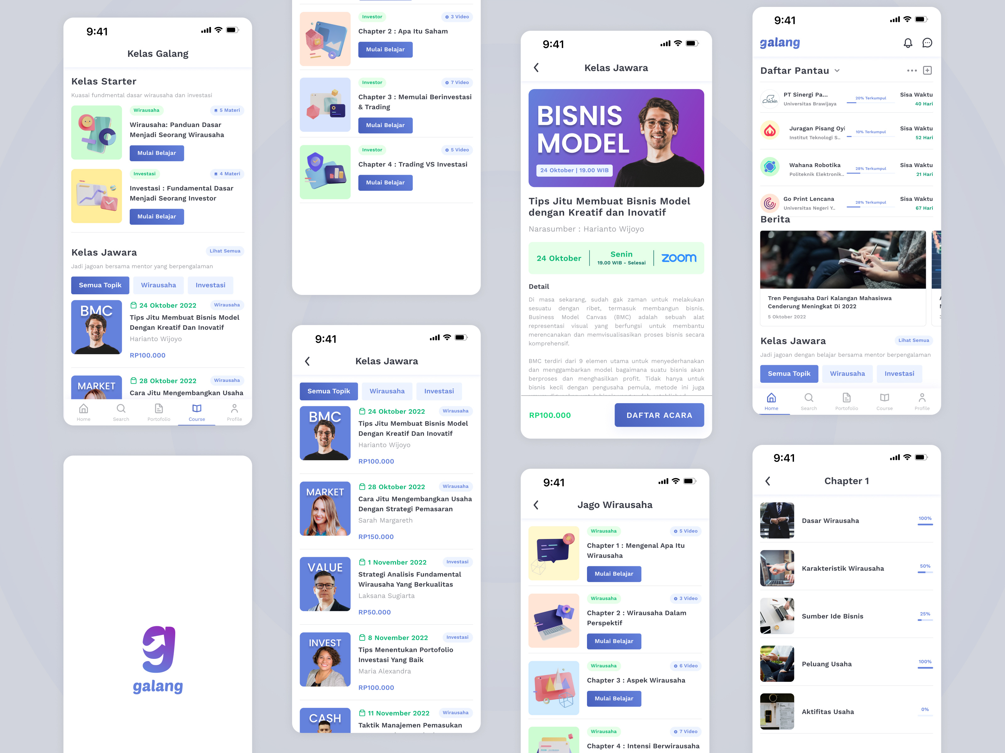 Example of Galang   Investment Platform For Msm Es
