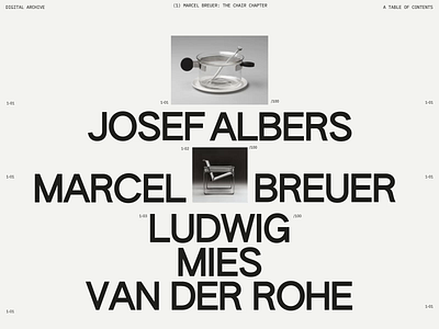 Marcel Breuer Digital Archive