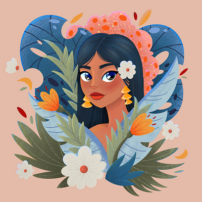 Aloha Vibes ☀️ aloha cartoon character design digital art graphic design illustration procreate