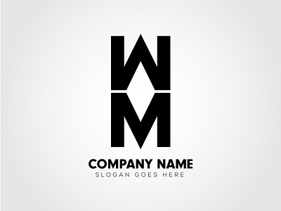 MW WM Logo Design brand