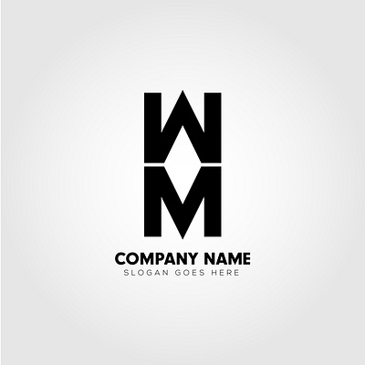MW WM Logo Design brand